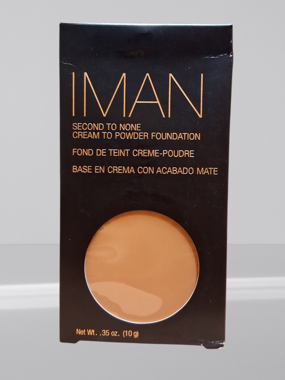 IMAN Second to None Creme-to-Powder Foundation - Sand 2